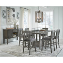 Signature Design by Ashley Hallanden D589-42 Rectangular Dining Room Counter Extension Table IMAGE 10