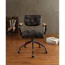Acme Furniture Hallie 92411 Executive Office Chair - Vintage Black IMAGE 2