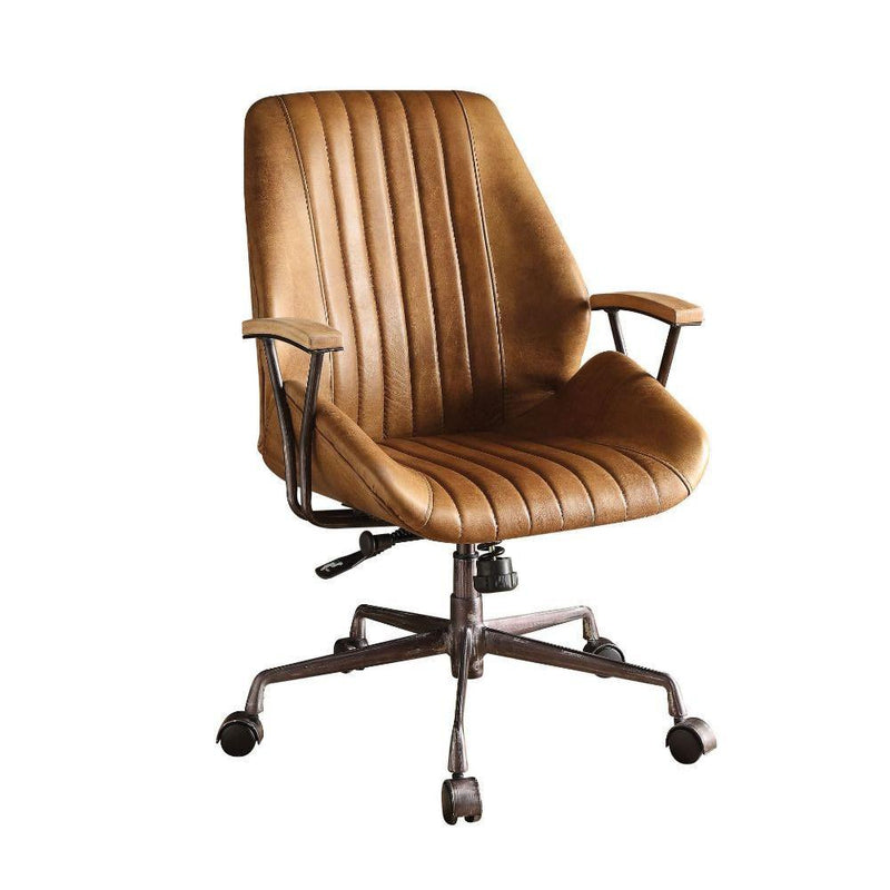 Acme Furniture Hamilton 92412 Executive Office Chair - Coffee IMAGE 1