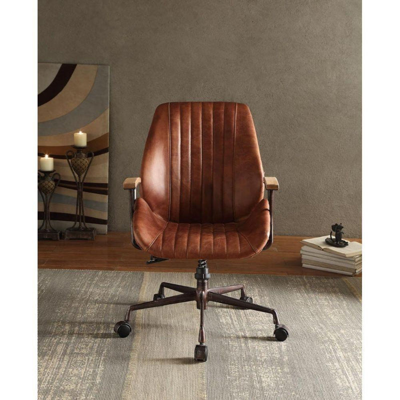 Acme Furniture Hamilton 92413 Executive Office Chair - Cocoa IMAGE 2