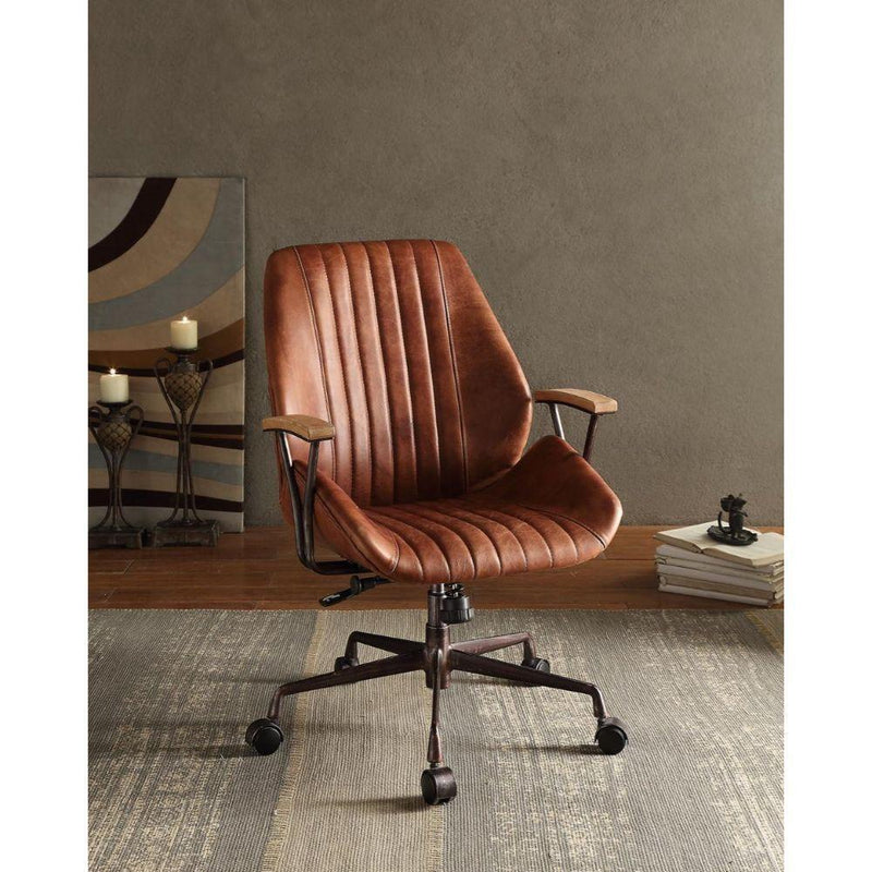 Acme Furniture Hamilton 92413 Executive Office Chair - Cocoa IMAGE 3