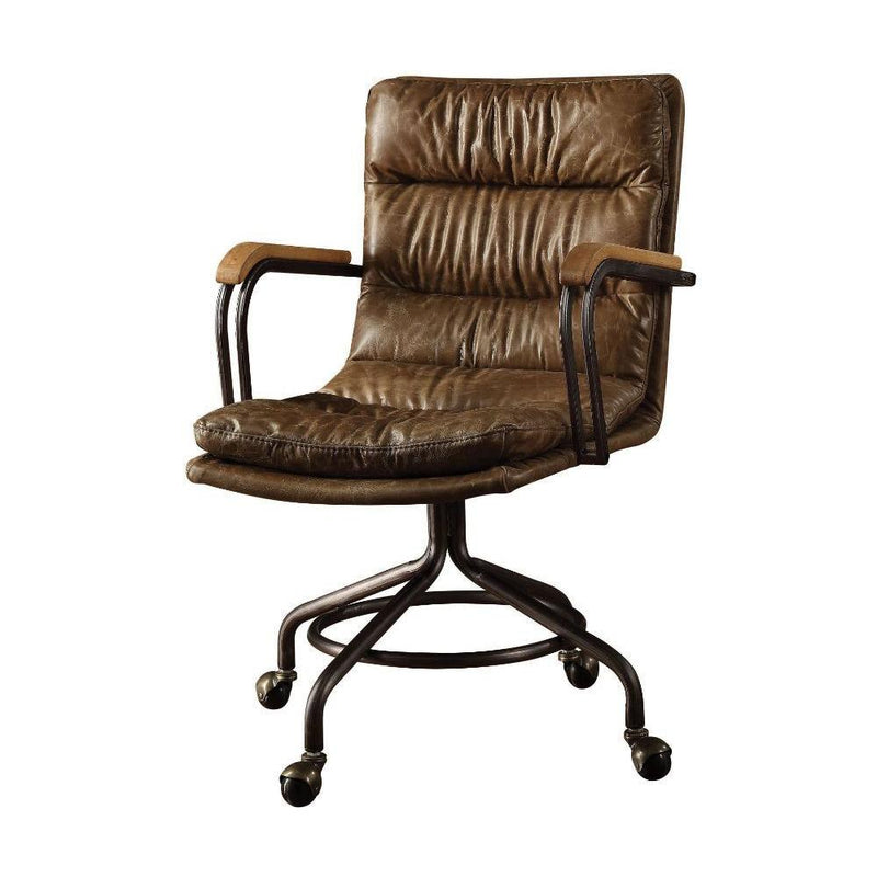 Acme Furniture Harith 92416 Executive Office Chair - Vintage Whiskey IMAGE 1