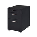 Acme Furniture Coleen 92450 File Cabinet - Black IMAGE 2