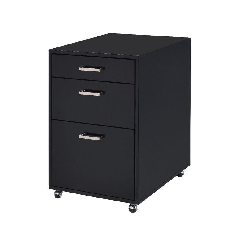 Acme Furniture Coleen 92450 File Cabinet - Black IMAGE 2