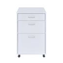 Acme Furniture Coleen 92454 File Cabinet - White IMAGE 2