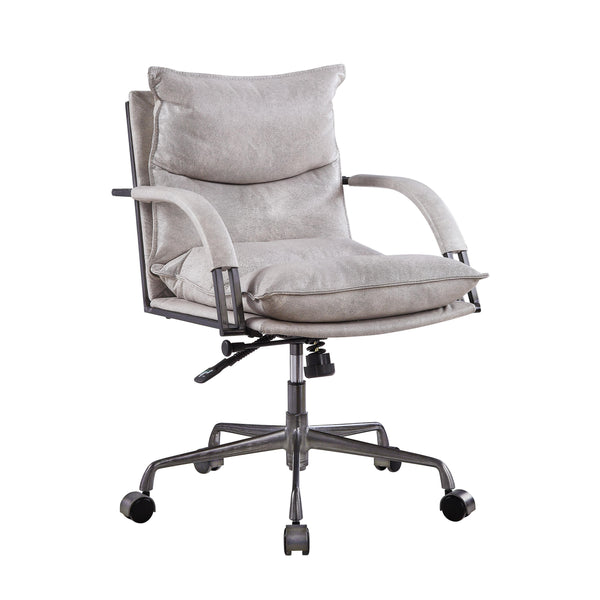 Acme Furniture Haggar 92537 Executive Office Chair - Vintage White IMAGE 1
