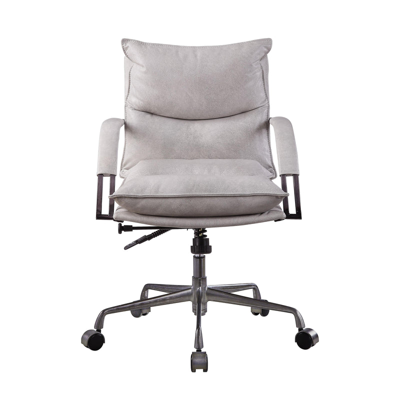 Acme Furniture Haggar 92537 Executive Office Chair - Vintage White IMAGE 2