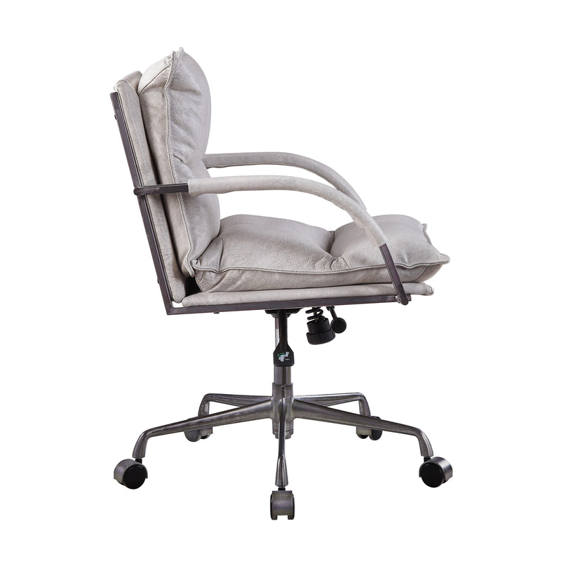 Acme Furniture Haggar 92537 Executive Office Chair - Vintage White IMAGE 3