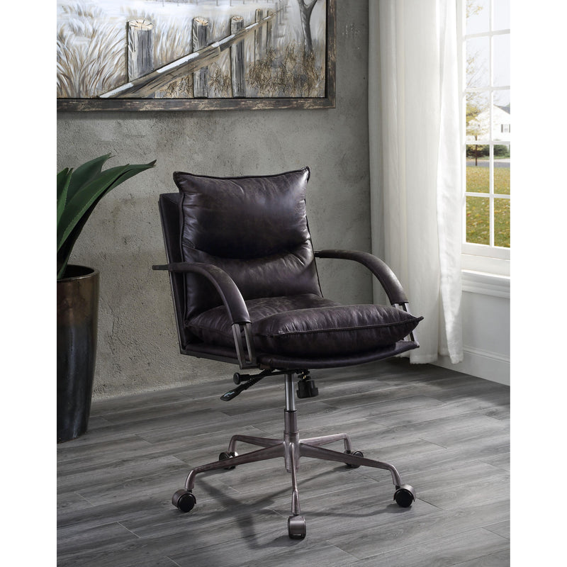 Acme Furniture Haggar 92538 Executive Office Chair - Antique Slate IMAGE 6