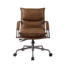 Acme Furniture Haggar 92539 Executive Office Chair - Coffee IMAGE 2