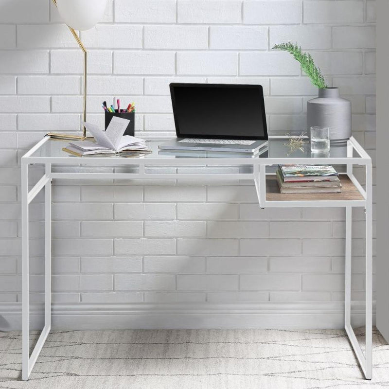 Acme Furniture Yasin 92582 Desk - White IMAGE 1