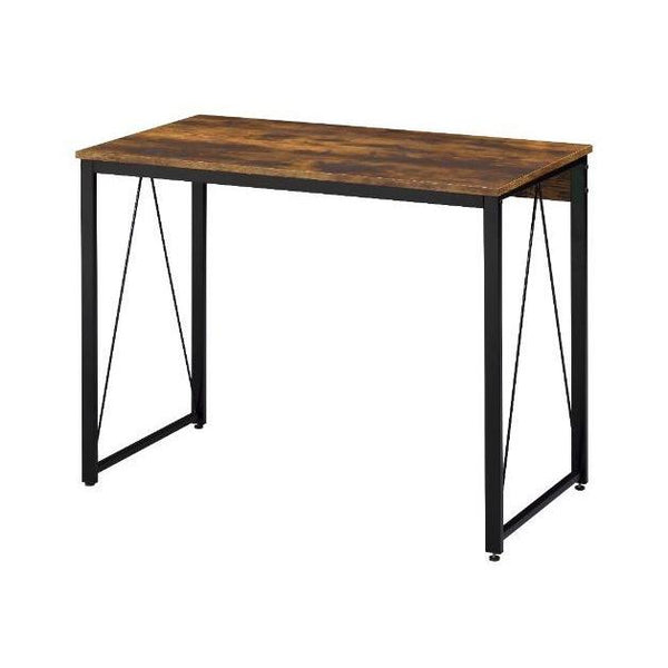 Acme Furniture Zaidin 92600 Writing Desk - Weathered Oak & Black IMAGE 1