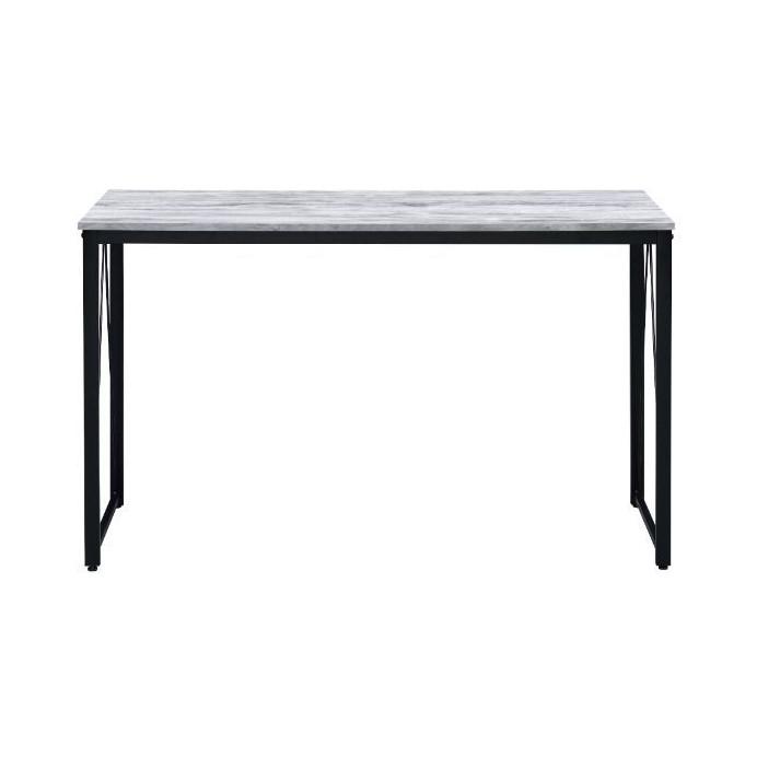 Acme Furniture Zaidin 92609 Writing Desk - Antique White & Black IMAGE 2