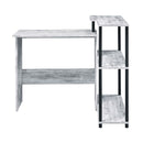 Acme Furniture Ievi 92752 Writing Desk - Antique White & Black IMAGE 3