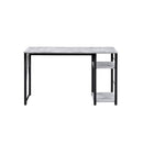 Acme Furniture Vadna 92767 Writing Desk - Weathered Oak & Black IMAGE 3