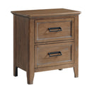 Intercon Furniture Alta 2-Drawer Nightstand AL-BR-5302-HVT-C IMAGE 1