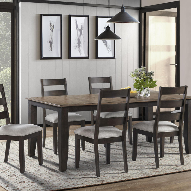 Intercon Furniture Beacon Dining Table BE-TA-4278-BWA-C IMAGE 3