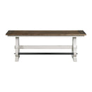 Intercon Furniture Drake Counter Height Bench DK-BS-1566B-RFO-K24 IMAGE 2