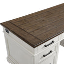 Intercon Furniture Drake DK-HO-6630ED-RFO-C Executive Desk IMAGE 3