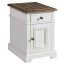 Intercon Furniture Drake Occasionals Chairside Table DK-TA-1624-RFO-C IMAGE 2