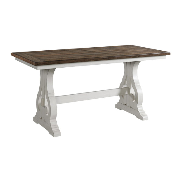 Intercon Furniture Drake Counter Height Dining Table with Trestle Base DK-TA-3676G-RFO-C IMAGE 1