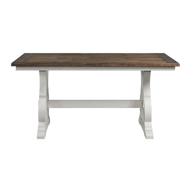 Intercon Furniture Drake Counter Height Dining Table with Trestle Base DK-TA-3676G-RFO-C IMAGE 2