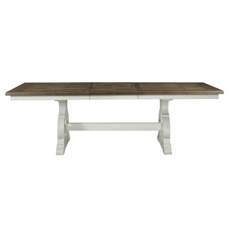 Intercon Furniture Drake Dining Table with Trestle Base DK-TA-4098-RFO-C IMAGE 2