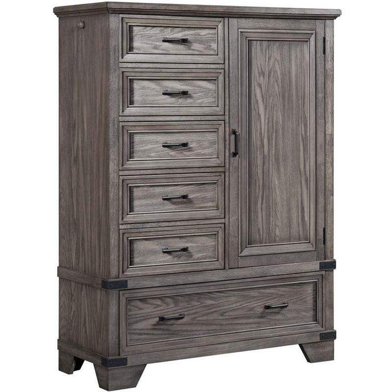 Intercon Furniture Forge 6-Drawer Chest FG-BR-4907GC-STE-C IMAGE 1