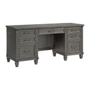 Intercon Furniture Foundry FR-HO-6631ED-PEW-C Executive Desk IMAGE 2