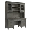 Intercon Furniture Foundry FR-HO-6852H-PEW-C Credenza Hutch IMAGE 2