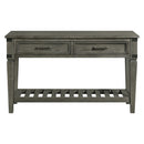 Intercon Furniture Foundry Sofa Table FR-TA-5018-PEW-C IMAGE 2