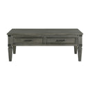 Intercon Furniture Foundry Coffee Table FR-TA-5028-PEW-C IMAGE 2