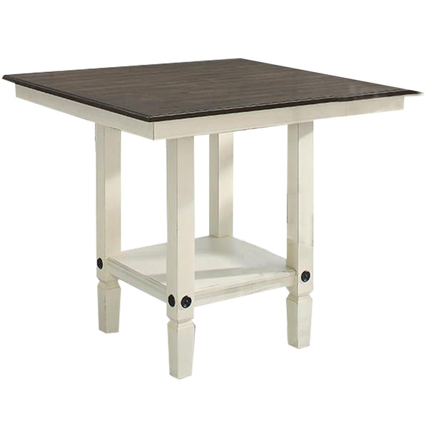 Intercon Furniture Square Glennwood Counter Height Dining Table GW-TA-4242G-RWC-C IMAGE 1