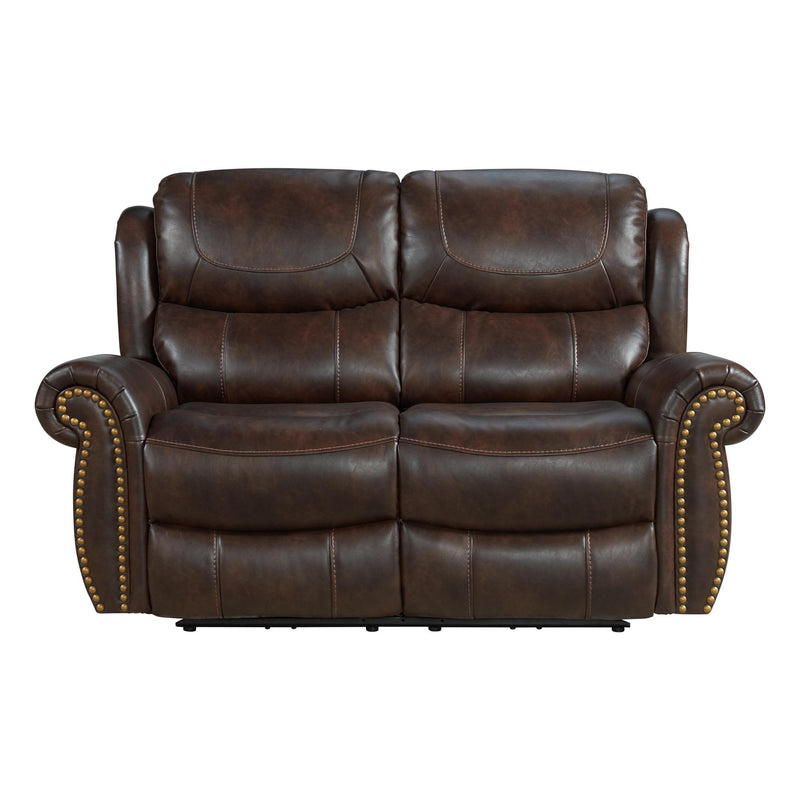 Intercon Furniture Hyde Park Power Reclining Fabric Loveseat HK-LS-268PR-TOB-C IMAGE 1