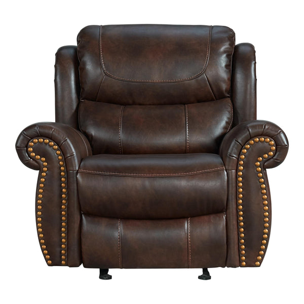 Intercon Furniture Hyde Park Fabric Recliner HK-RC-144MR-TOB-C IMAGE 1