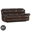 Intercon Furniture Hyde Park Reclining Fabric Sofa HK-SF-390PR-TOB-C IMAGE 2