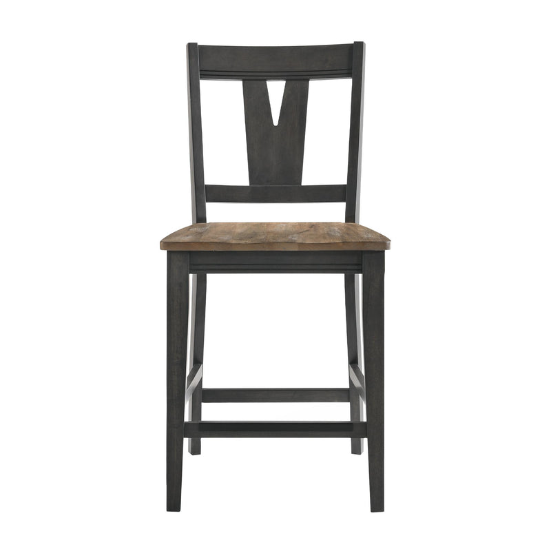 Intercon Furniture Harper Pub Height Stool HP-BS-270W-BBP-K24 IMAGE 2