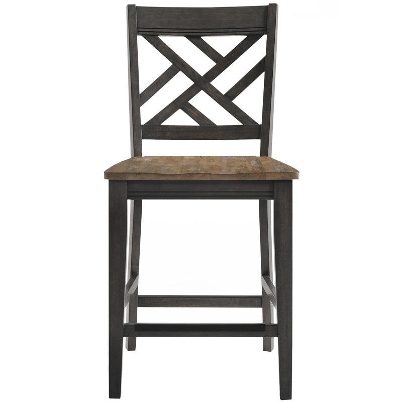 Intercon Furniture Harper Pub Height Stool HP-BS-385W-BBP-K24 IMAGE 2