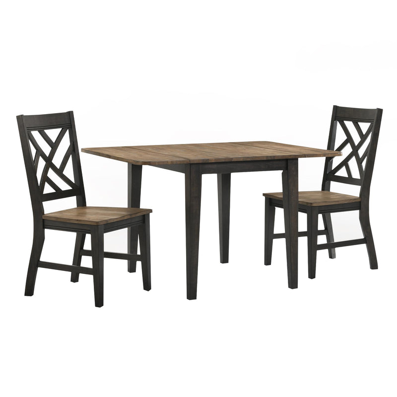 Intercon Furniture Harper Dining Table HP-TA-3650D-BBP-C IMAGE 3