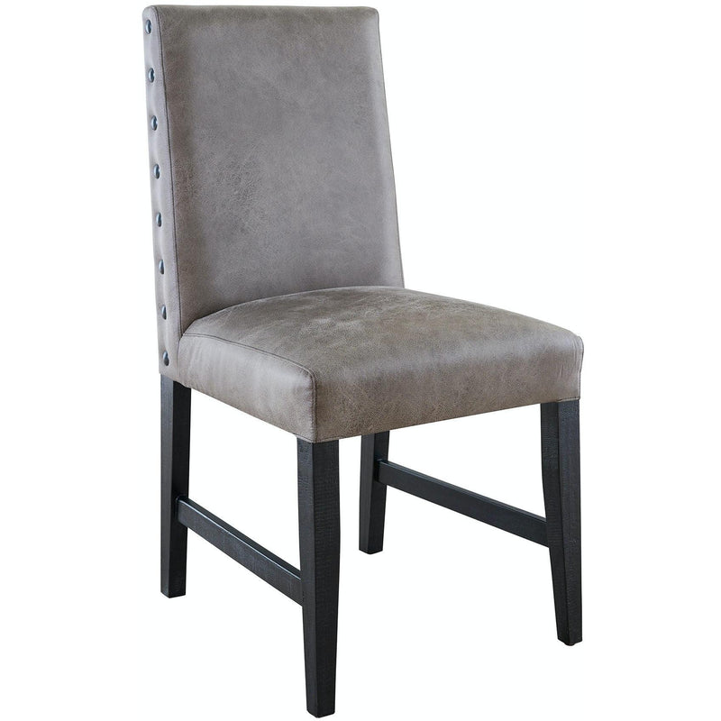  Elements International Cruz MDCZ100GFSCW Dining Side Chair IMAGE 1