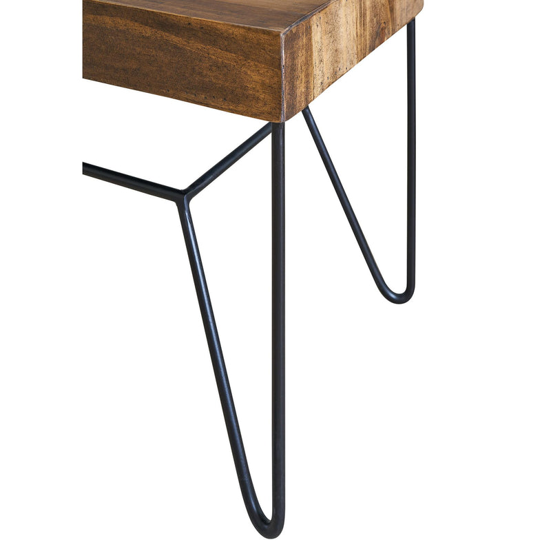  Elements International Cruz MDCZ100BN Dining Bench IMAGE 4