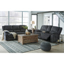 Signature Design by Ashley Draycoll 7650496C Double Reclining Power Loveseat with Console IMAGE 11