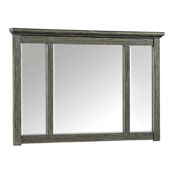Intercon Furniture Oak Park Dresser Mirror OP-BR-5891-PEW-C IMAGE 1