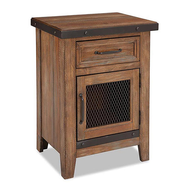 Intercon Furniture Taos 1-Drawer Nightstand TS-BR-3501-CYB-C IMAGE 1