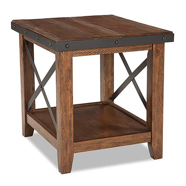 Intercon Furniture Taos End Table TS-TA-2226-CYB-C IMAGE 1