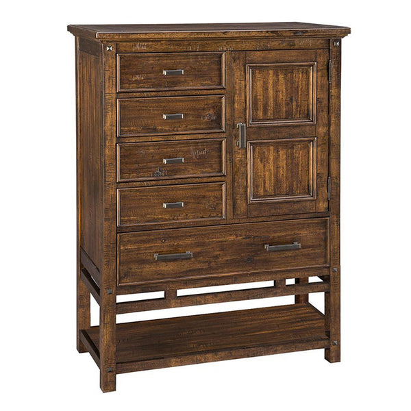 Intercon Furniture Wolf Creek 5-Drawer Chest WK-BR-6105D-VAC-C IMAGE 1