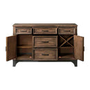 Intercon Furniture Whiskey River Sideboard WY-CA-5838-GPG-C IMAGE 2