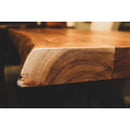  LH Imports Live Edge Dining Table with Trestle Base LOF011S IMAGE 6