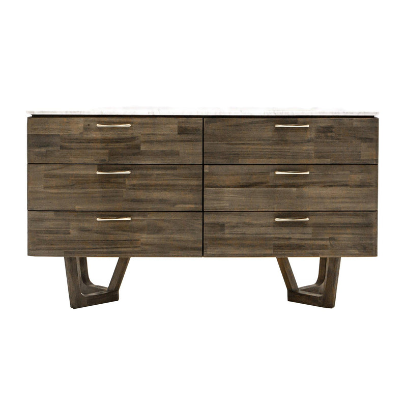 LH Imports Aura 6-Drawer Dresser ARA006 IMAGE 1