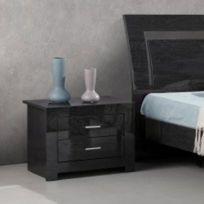 IFDC Alice 2-Drawer Nightstand Alice NS IMAGE 1